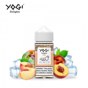 Yogi Delights Peach Ice 100ml - Tinh Dầu Vape Mỹ